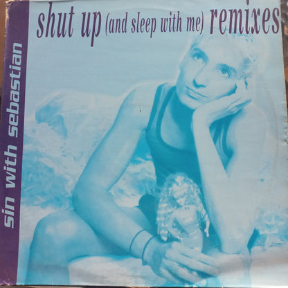 Sin With Sebastian Shut Up Maxi De Epoca VG+