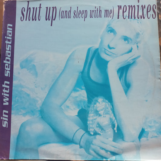 Sin With Sebastian Shut Up Maxi De Epoca VG+