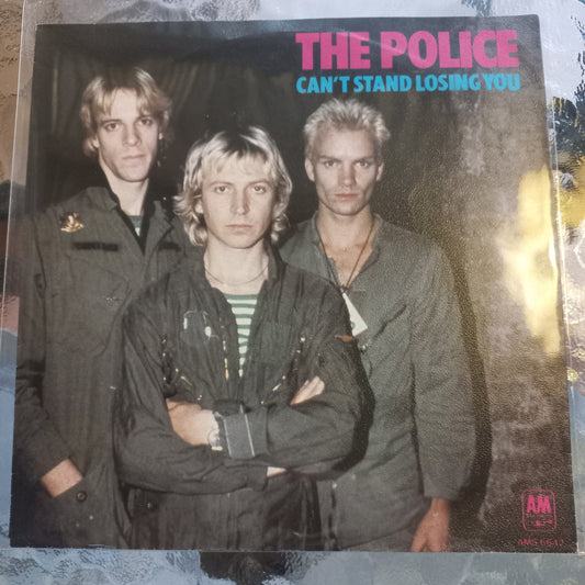 The Police Cant Stand Losing You Simple 7" 2da. Mano Usado Muy Bien + VG+