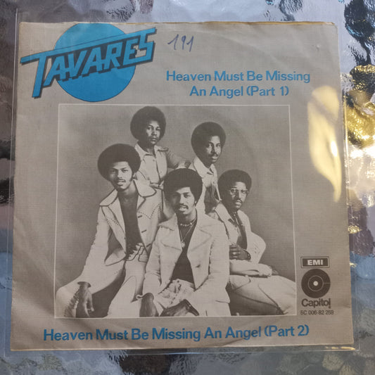 Tavares Heaven Must Be Missing an Angel Simple 7" 2da. Mano VG+