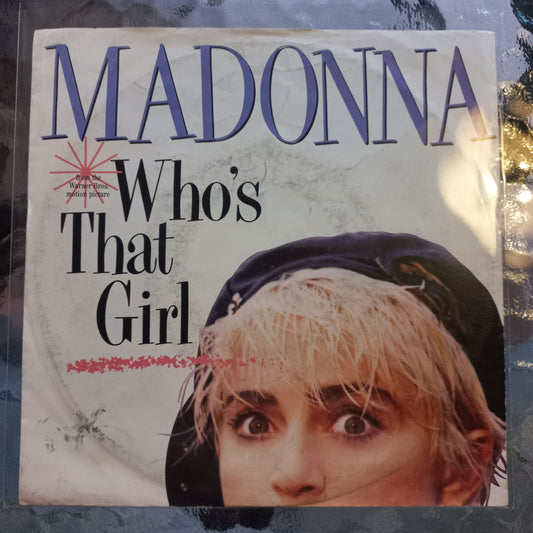 Madonna Whos That Girl Simple 7" 2da. Mano VG+