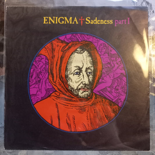 Enigma Sadness Simple 7" 2da. Mano Usado Muy Bien + VG+