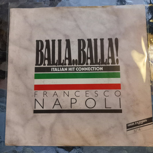Francesco Napoli Balla Balla Simple 7" 2da. Mano Usado Muy Bien + VG+