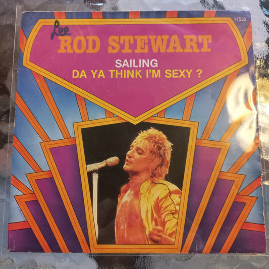 Rod Stewart Sailing Simple 7" 2da. Mano Usado Muy Bien + VG+