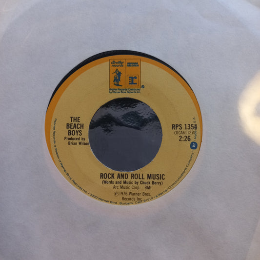The Beach Boys Rock N Roll Music Simple 7" 2da. Mano Usado Muy Bien + VG+