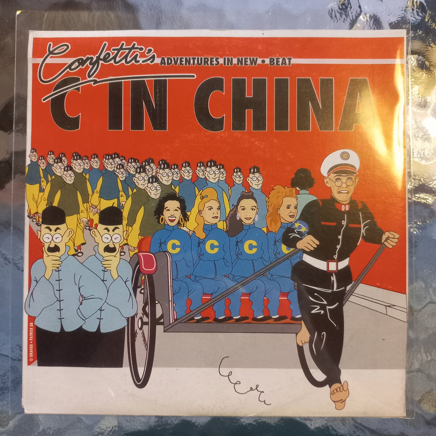 Confettis C In China Simple 7" 2da. Mano Usado Muy Bien + VG+