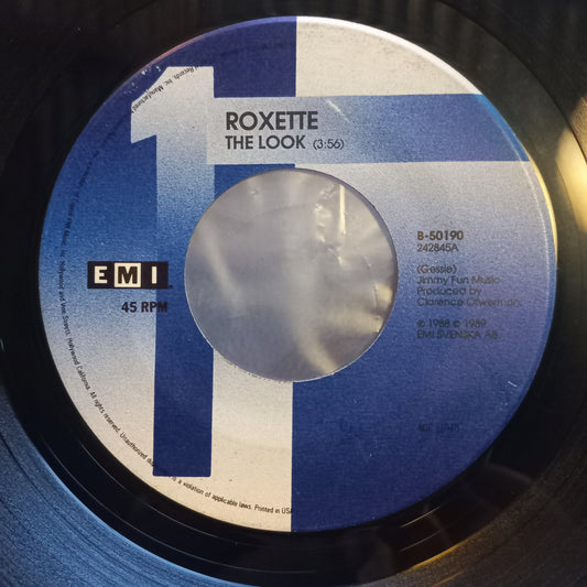 Roxette The Look Simple 7" 2da. Mano Usado Muy Bien + VG+