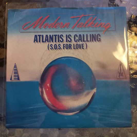 Modern Talking Atlantis Is Calling Simple 7" 2da. Mano Usado Muy Bien