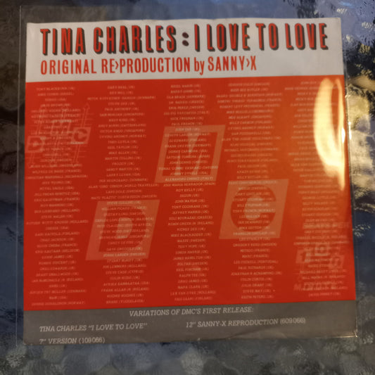 Tina Charles Love to Love Simple 7" 2da. Mano VG+