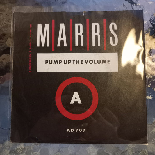 Marrs Pump Up the Volume Simple 7" 2da. Mano VG+
