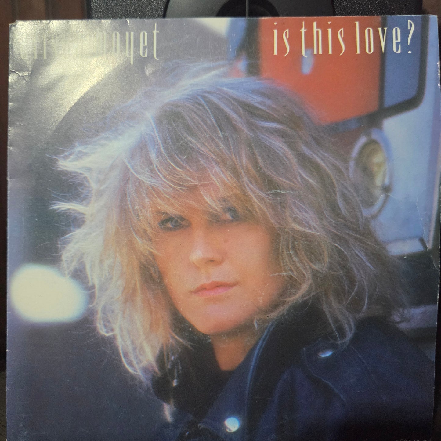 Alison Moyet Is This Love Simple 7" 2da. Mano VG+