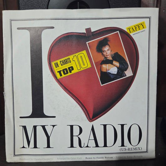 Taffy I love My Radio Simple 7" 2da. Mano VG+