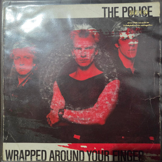 The Police Wrapped Around Your Finger Simple 7" 2da. Mano VG+