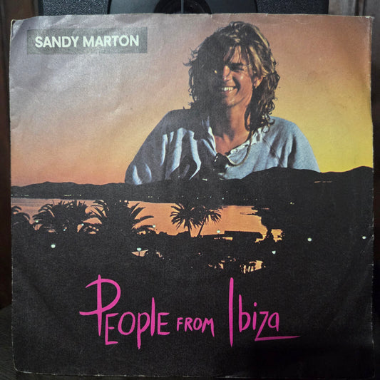 Sandy Marton People from Ibiza Simple 7" 2da. Mano VG+
