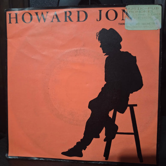 Howard Jones Things Can Only Get Better Simple 7" 2da. Mano VG+