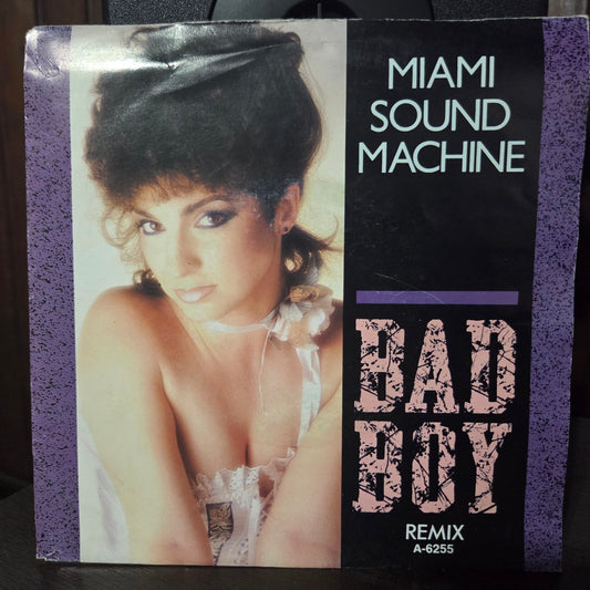 Miami Sound Machine Bad Boy Simple 7" 2da. Mano VG+