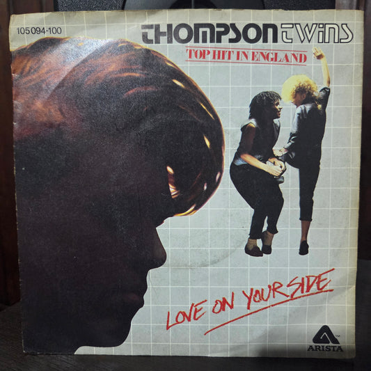 Thompson Twins Love on your Side Simple 7" 2da. Mano VG+