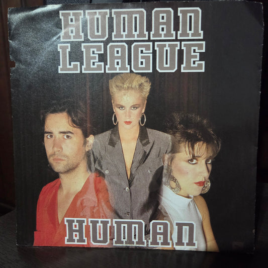 The Human League Human Simple 7" 2da. Mano VG+