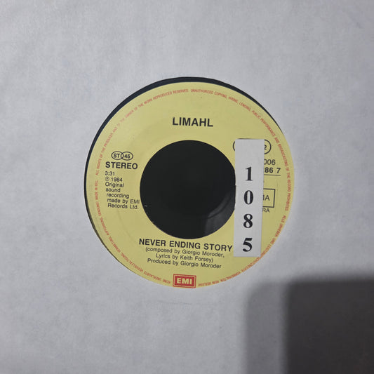 Limhal The Never Ending Story Simple 7" 2da. Mano VG+