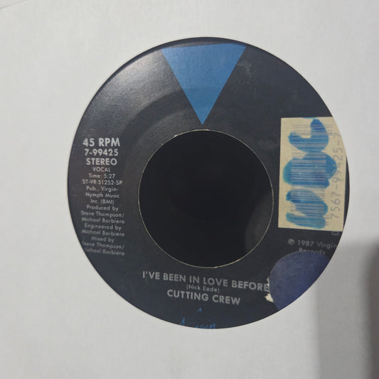 Cutting Crew Ive Been In Love Before Simple 7" 2da. Mano VG+