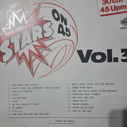 Stars on 45 Stars on 45 vol 3 Maxi De Epoca VG+