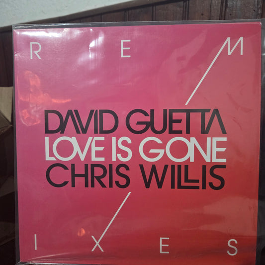 David Guetta Love is Gone Feat Chris Willis Maxi De Epoca VG+