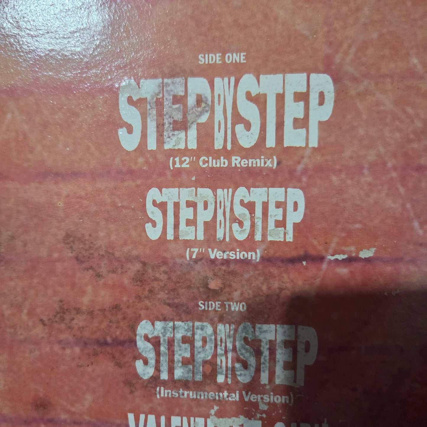 New Kids on the Block Step By Step Maxi De Epoca VG+