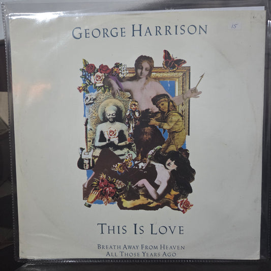 George Harrison Is This Love Maxi De Epoca VG+
