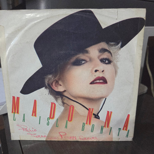 Madonna La isla Bonita Simple 7" 2da. Mano VG+