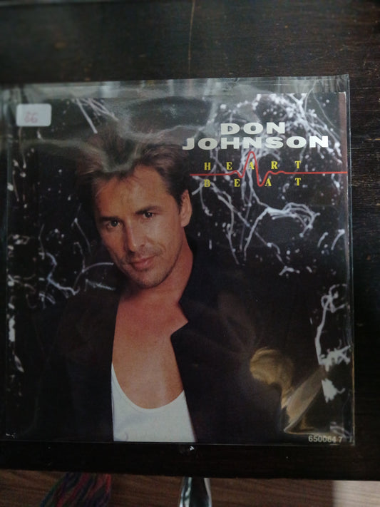 Don Johnson Heartbeat Simple 7" 2da. Mano VG+