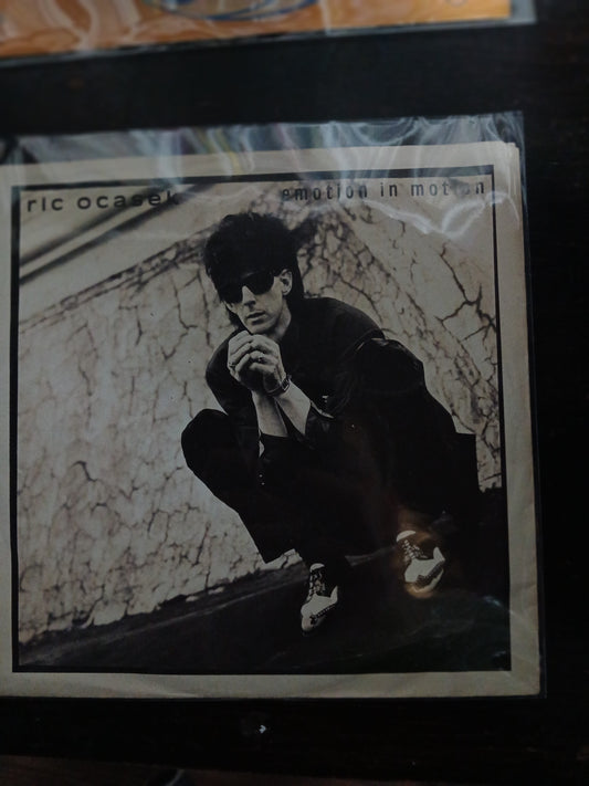 Rik Ocasek Emotion in Motion Simple 7" 2da. Mano VG+