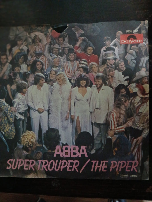 Abba Super Trouper Simple 7" 2da. Mano VG+
