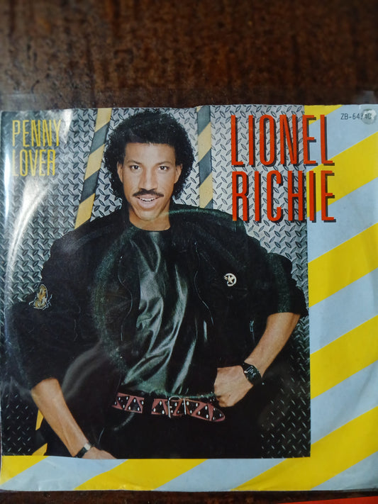 Lionel Richie Penny Lover Simple 7" 2da. Mano VG+
