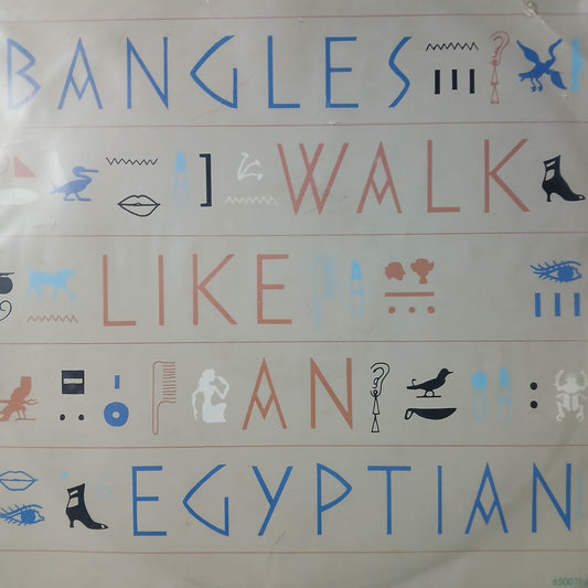 Bangles Walk Like an Egyptian Maxi De Epoca VG+
