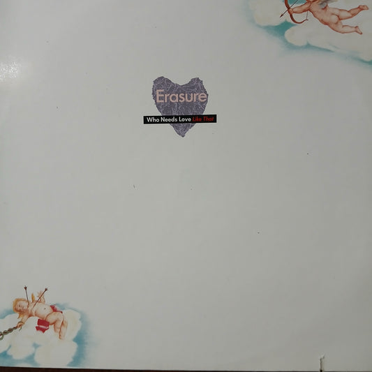 Erasure Who Need Love Like That Maxi De Epoca VG+