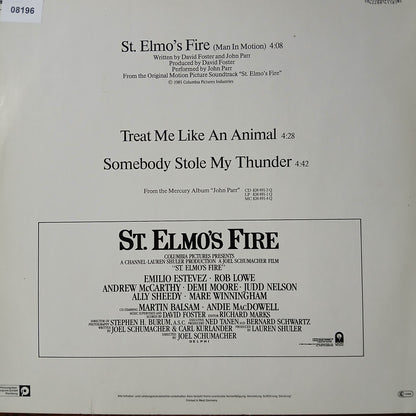 John Parr St. Elmos Fire Maxi De Epoca VG+