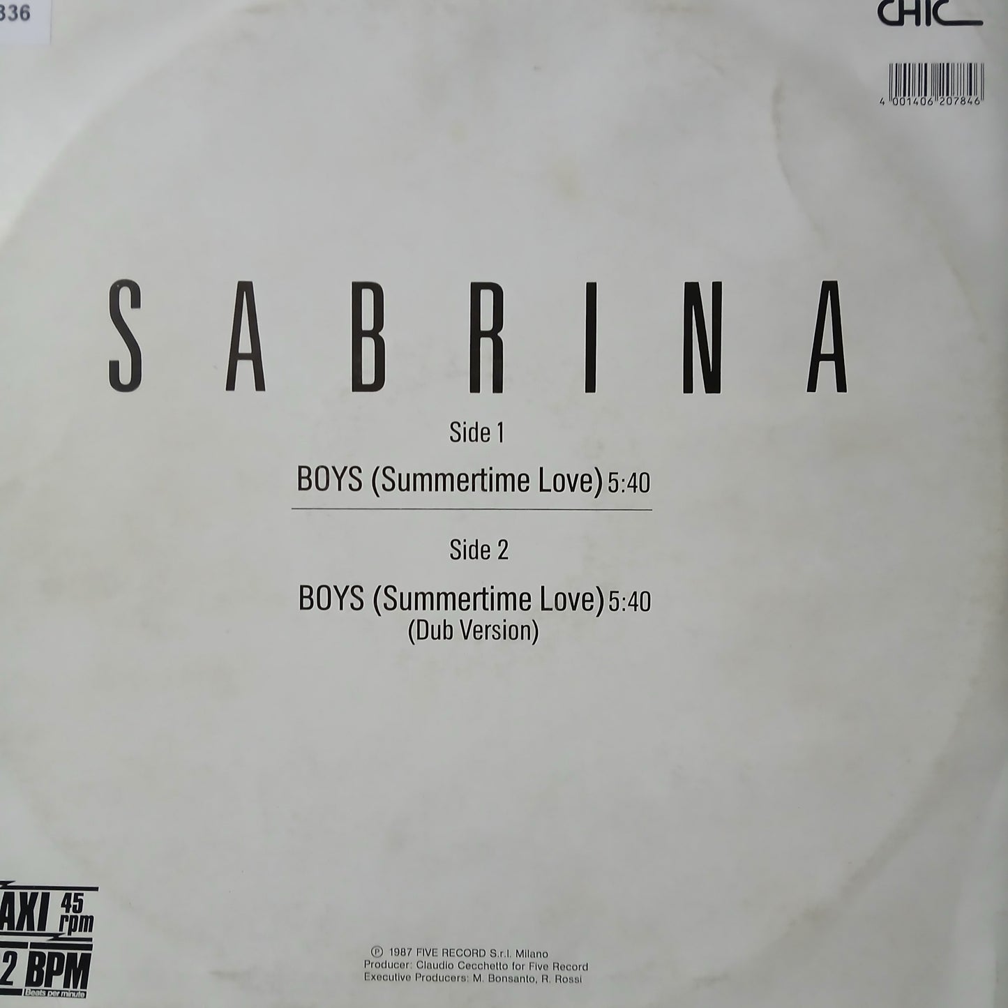 Sabrina Boys Maxi De Epoca VG+
