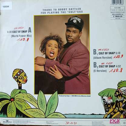 Snap Cult of Snap Maxi De Epoca VG+