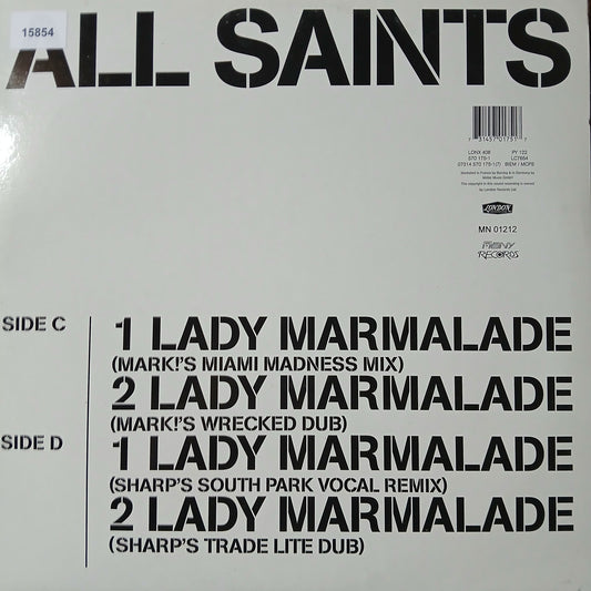 All Saints Lady Marmalade / Under the Bridge Maxi De Epoca VG+