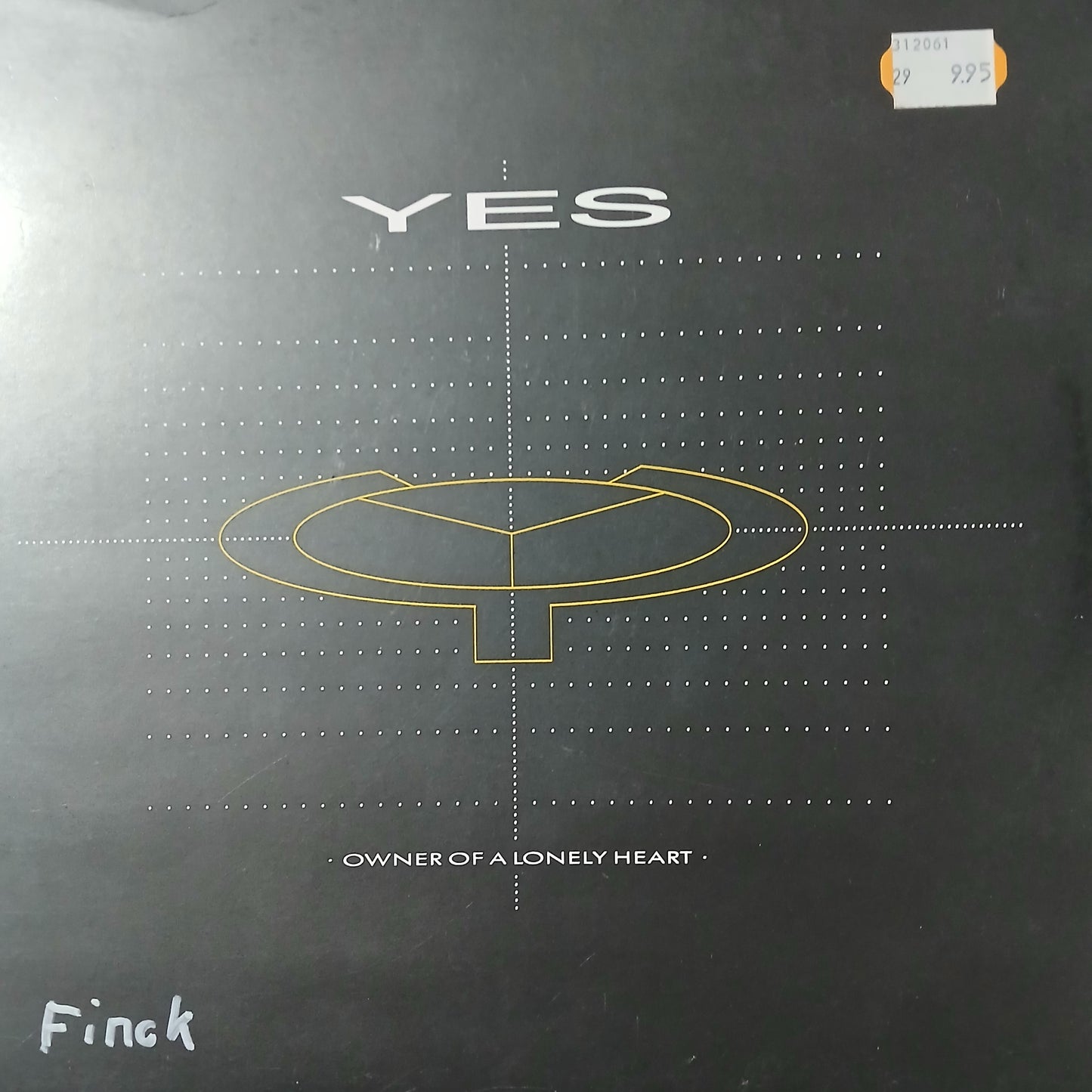 Yes Owner of a Lonely Heart Maxi De Epoca VG+