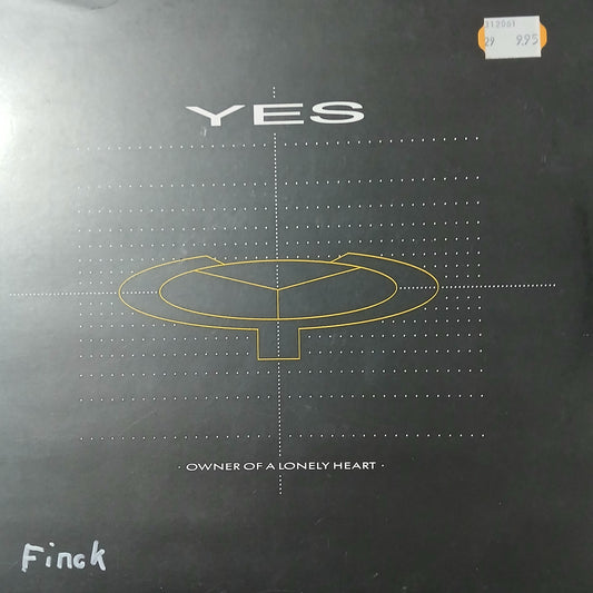 Yes Owner of a Lonely Heart Maxi De Epoca VG+