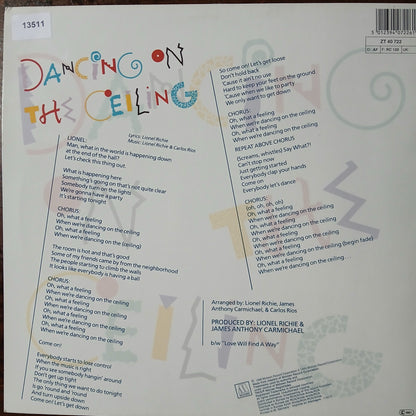Lionel Richie Dancing on the Ceiling Maxi De Epoca VG+
