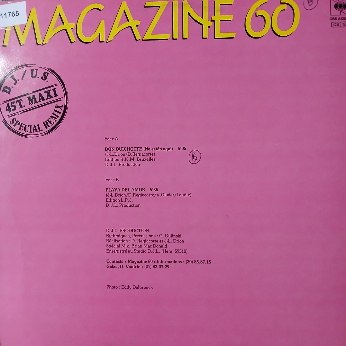 Magazine 60 Don Quixote Maxi De Epoca VG+