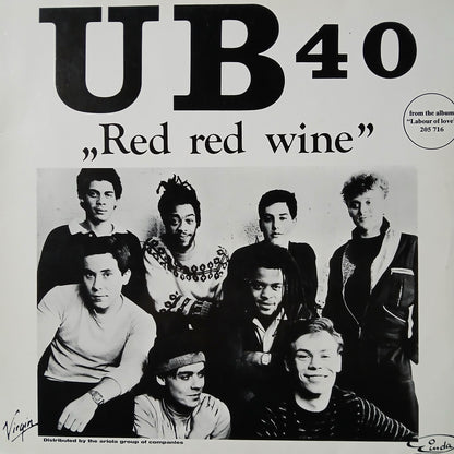 Ub40 Red Red Wine Maxi De Epoca VG+