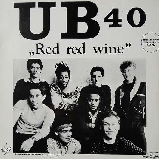 Ub40 Red Red Wine Maxi De Epoca VG+