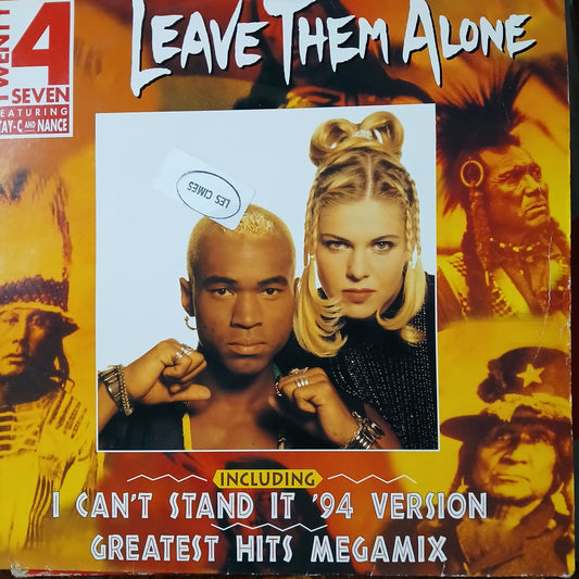 Twenty 4 Seven Leave Them Alone Maxi De Epoca VG+