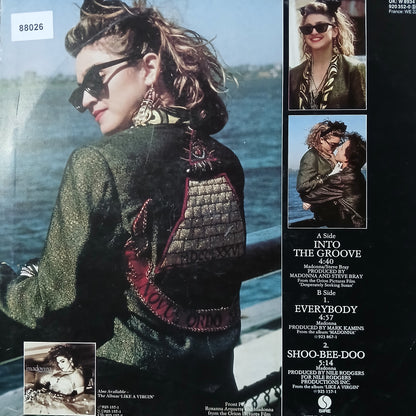 Madonna Into The Groove Maxi De Epoca VG+
