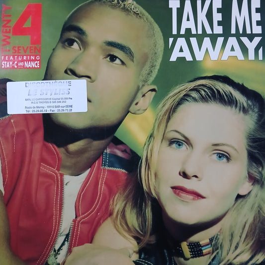 Twenty 4 Seven Take me Away Maxi De Epoca VG+