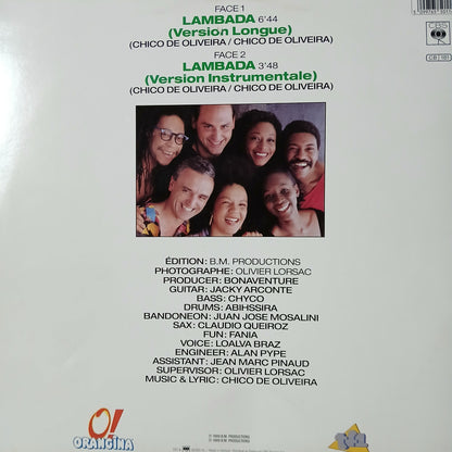 Kaoma Lambada Maxi De Epoca VG+