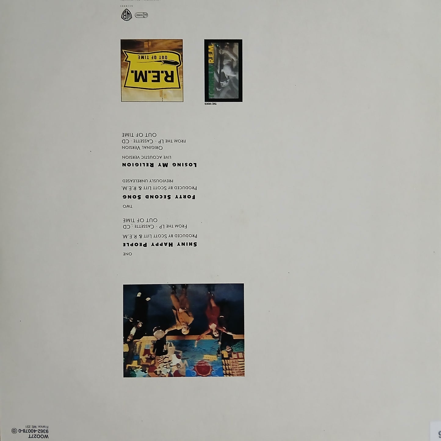 R.E.M. Shinny Happy People Maxi De Epoca VG+